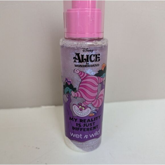 Wet n Wild Alice in Wonderland Glitter Body Spray – Cheshire Cat – Limited Editi - Picture 2 of 8